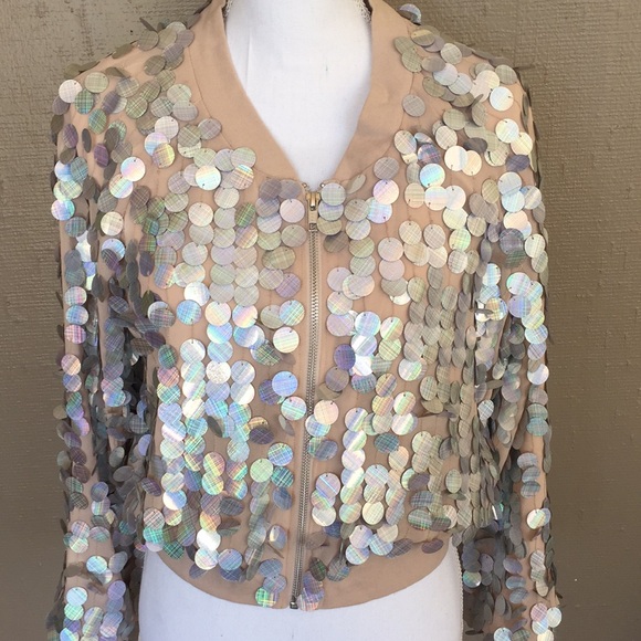 large sequin jacket